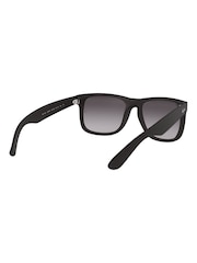 Ray Ban Justin Square Black Sunglasses - Image 5 of 12