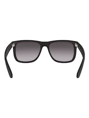 Ray Ban Justin Square Black Sunglasses - Image 6 of 12