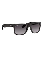 Ray Ban Justin Square Black Sunglasses - Image 8 of 12