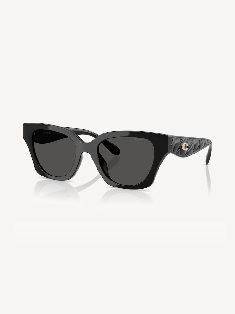 COACH Black Butterfly Sunglasses - Image 5 of 5