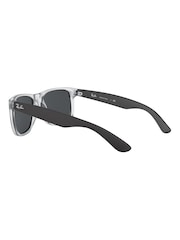 Ray Ban Justin Square Black Sunglasses - Image 10 of 12
