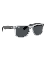 Ray Ban Justin Square Black Sunglasses - Image 12 of 12