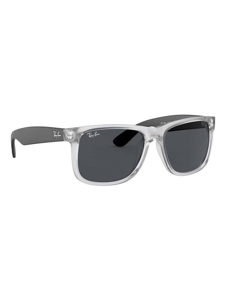 Ray Ban Justin Square Black Sunglasses - Image 12 of 12