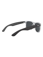 Ray Ban Justin Square Black Sunglasses - Image 6 of 12