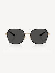 COACH Gold Irregular Sunglasses - Image 1 of 5