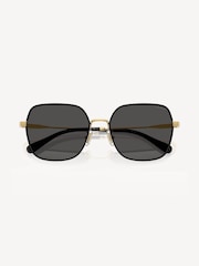 COACH Gold Irregular Sunglasses - Image 3 of 5