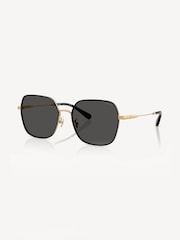 COACH Gold Irregular Sunglasses - Image 4 of 5