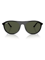 Ray Ban Square Black Sunglasses - Image 1 of 6