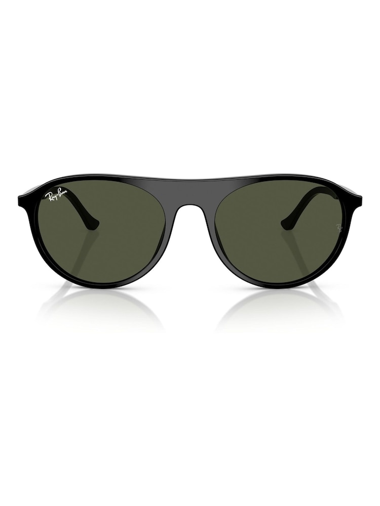 Ray Ban Square Black Sunglasses - Image 1 of 6