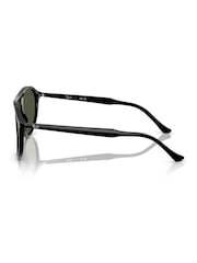 Ray Ban Square Black Sunglasses - Image 2 of 6