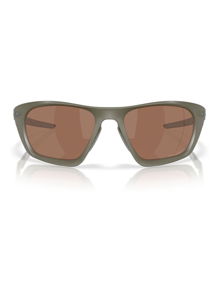Oakley Green Lateralis Rectangle Sunglasses - Image 1 of 7