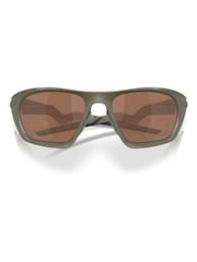 Oakley Green Lateralis Rectangle Sunglasses - Image 7 of 7