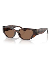 Ralph By Ralph Lauren Square Brown Sunglasses - Image 4 of 5