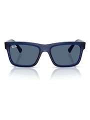 Ray Ban Junior Blue Rectangle Sunglasses - Image 1 of 6