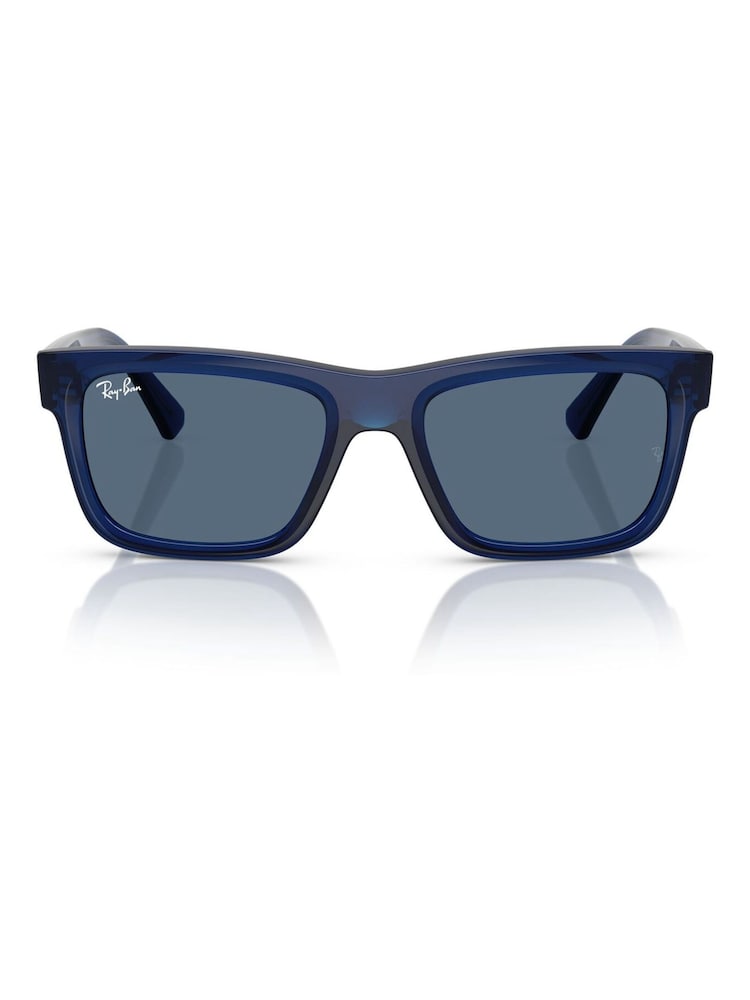 Ray Ban Junior Blue Rectangle Sunglasses - Image 1 of 6