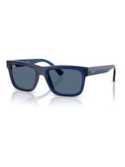 Ray Ban Junior Blue Rectangle Sunglasses - Image 3 of 6