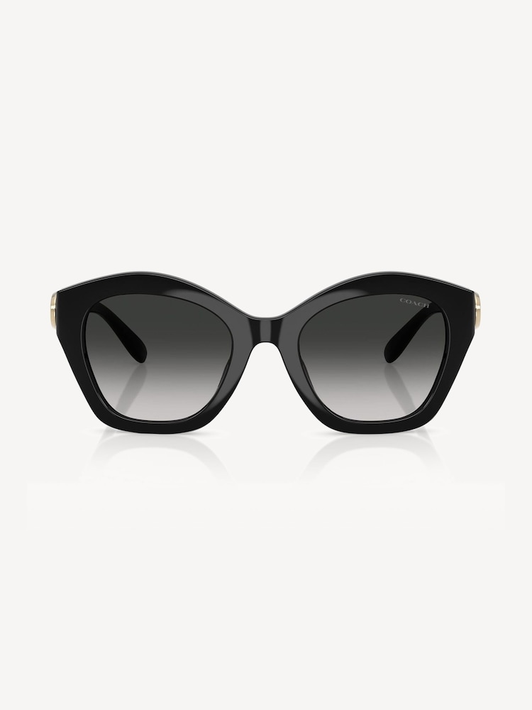 COACH Black Irregular Sunglasses - Image 2 of 5