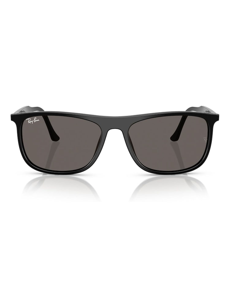 Ray Ban Rectangle Black Sunglasses - Image 1 of 6