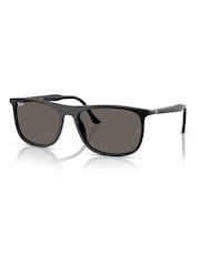 Ray Ban Rectangle Black Sunglasses - Image 3 of 6