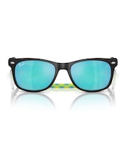Ray Ban Junior New Wayfarer Square Black Sunglasses - Image 1 of 6