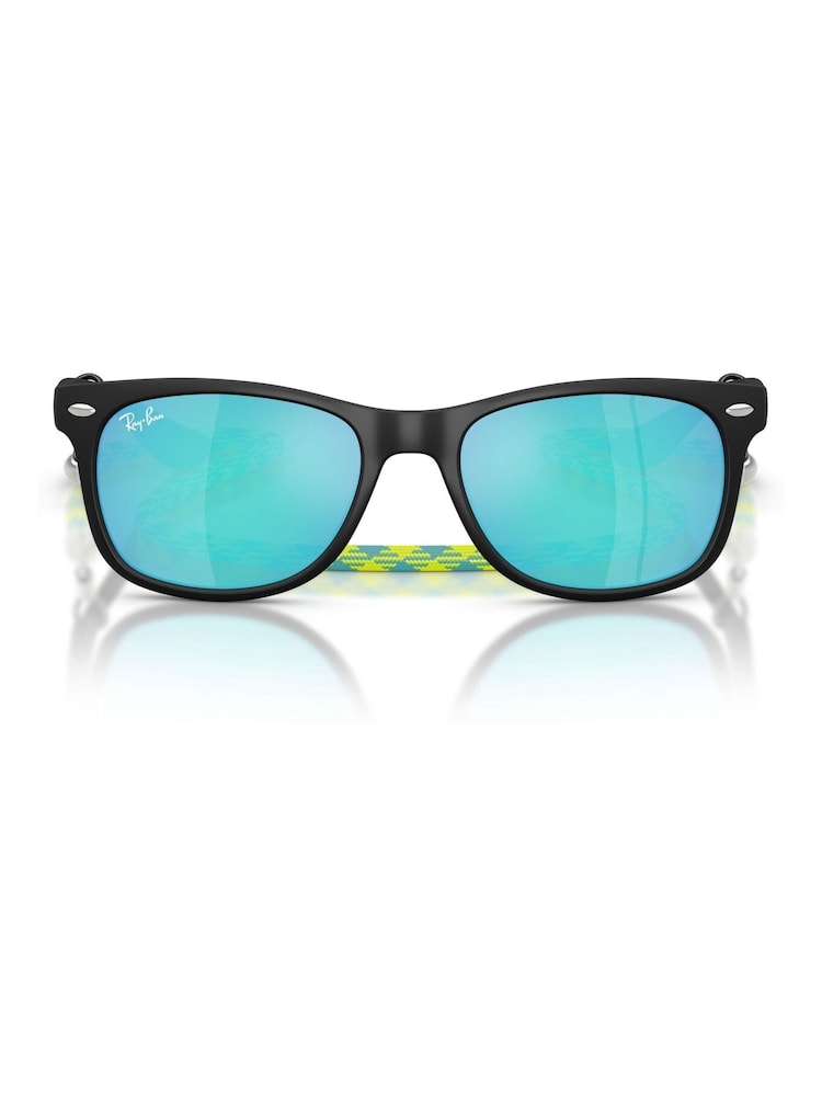 Ray Ban Junior New Wayfarer Square Black Sunglasses - Image 1 of 6 Ray Ban Junior New Wayfarer Square Black Sunglasses - Image 1 of 6