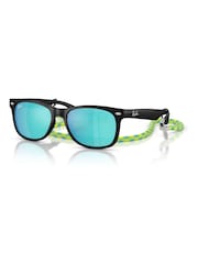 Ray Ban Junior New Wayfarer Square Black Sunglasses - Image 2 of 6