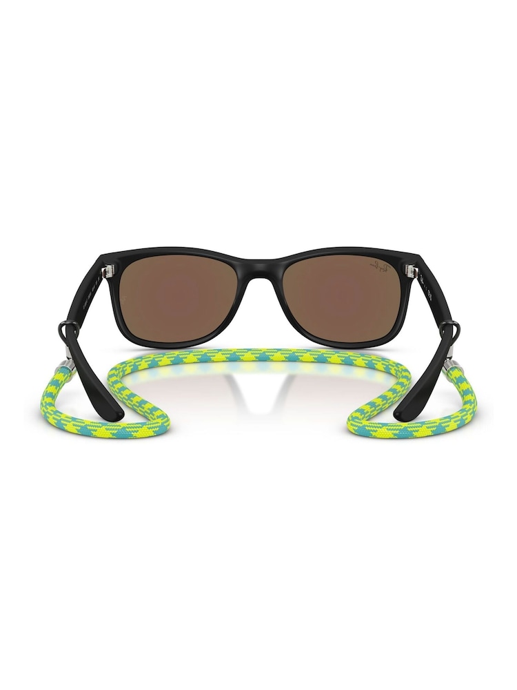 Ray Ban Junior New Wayfarer Square Black Sunglasses - Image 6 of 6