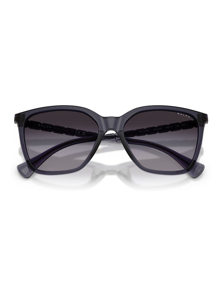 Ralph By Ralph Lauren Purple Square Sunglasses - Image 5 of 5
