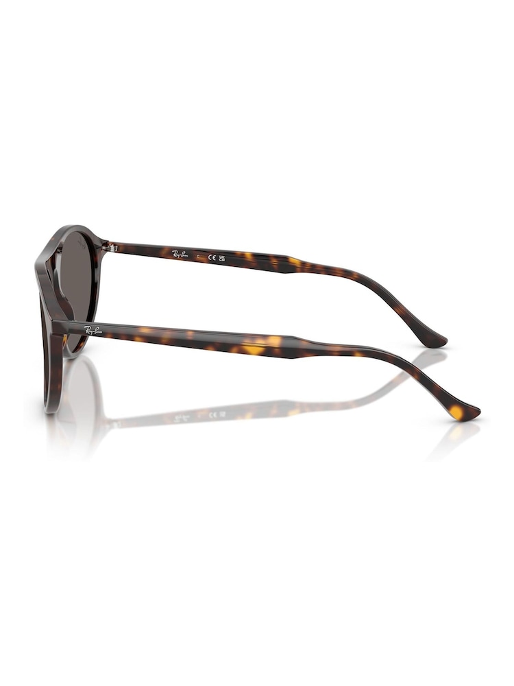 Ray Ban Square Brown Sunglasses - Image 2 of 6