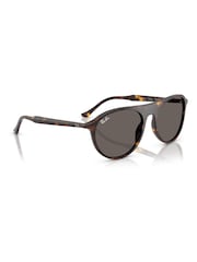 Ray Ban Square Brown Sunglasses - Image 4 of 6