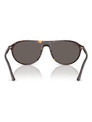 Ray Ban Square Brown Sunglasses - Image 5 of 6