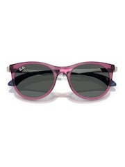 Ray Ban Junior Purple Phantos Sunglasses - Image 6 of 6