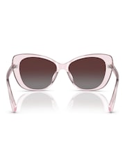 Ralph By Ralph Lauren Pink Butterfly Sunglasses - Image 4 of 5