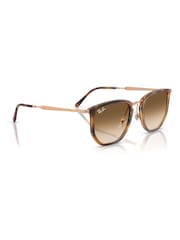 Ray Ban Orange Irregular Sunglasses - Image 4 of 6