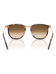 Ray Ban Orange Irregular Sunglasses - Image 5 of 6