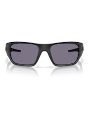 Oakley Masseter Rectangle Black Sunglasses - Image 1 of 8