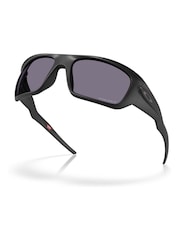 Oakley Masseter Rectangle Black Sunglasses - Image 3 of 8