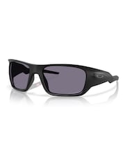 Oakley Masseter Rectangle Black Sunglasses - Image 5 of 8