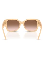 Ralph By Ralph Lauren Square Brown Sunglasses - Image 4 of 5
