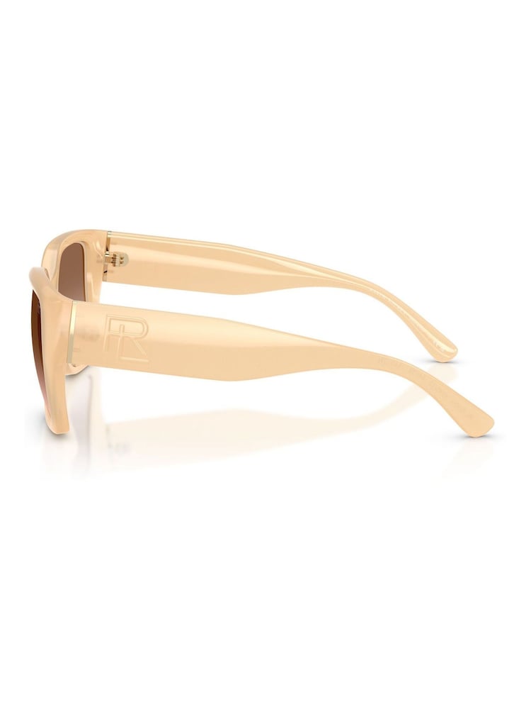 Ralph By Ralph Lauren Square Brown Sunglasses - Image 5 of 5