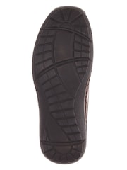 Pavers Tan Brown Leather Lace-up Shoes - Image 5 of 5