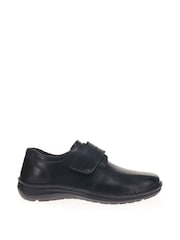 Pavers Black Leather Touch Fasten Shoes - Image 1 of 5