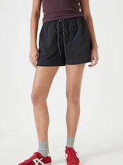 Hush Black Margot Technical Pull On Shorts - Image 3 of 6