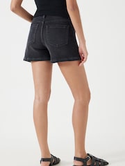 Hush Black Rowan Denim Shorts - Image 3 of 5