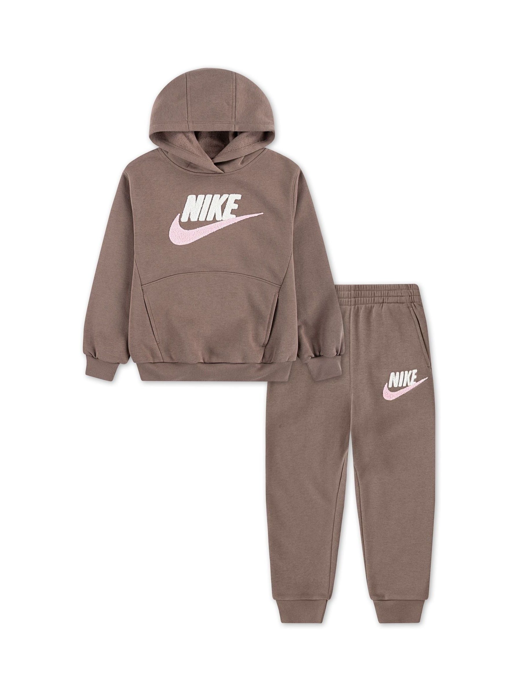 brown womens nike tracksuit