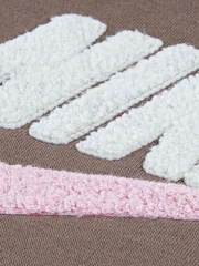 Nike Brown Little Kids Club Chenille Fleece Overhead Hoodie and Joggers Set - Image 3 of 3