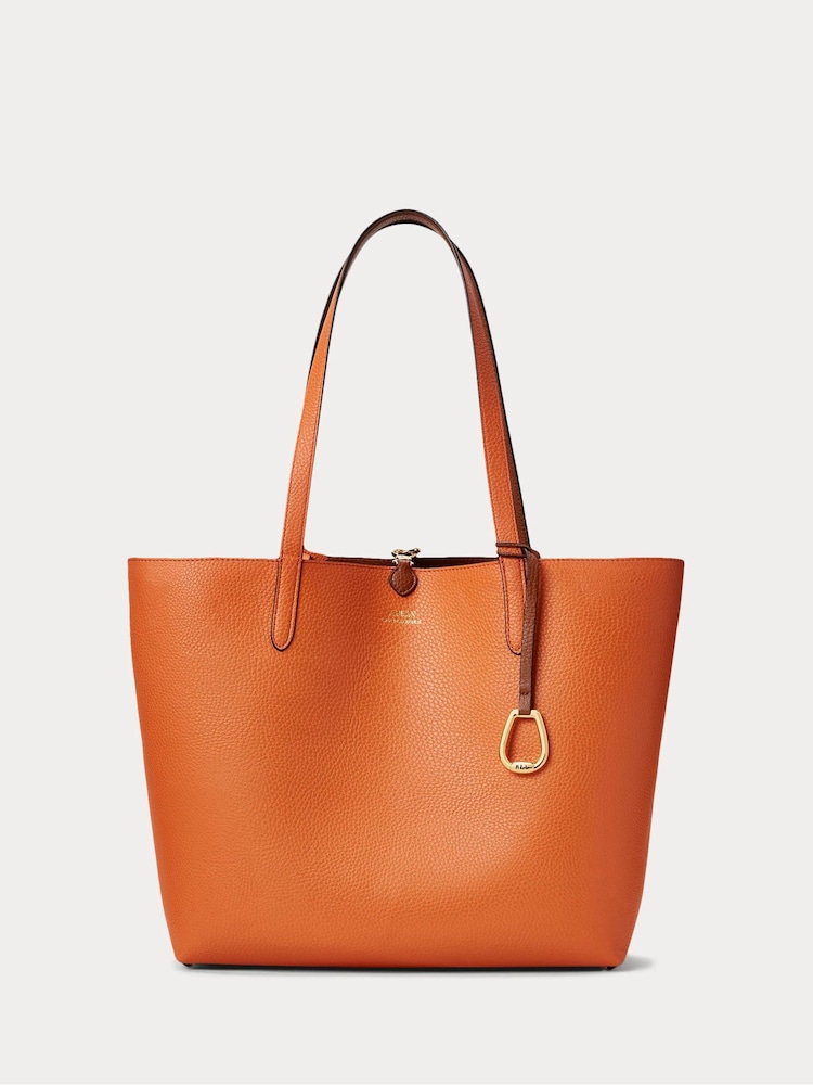 Lauren Ralph Lauren Reversible Tote Brown Bag - Image 2 of 9