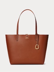 Lauren Ralph Lauren Reversible Tote Brown Bag - Image 7 of 9