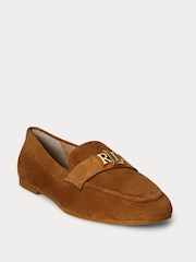 Lauren Ralph Lauren Averi III Suede Brown Loafer Shoes - Image 2 of 4