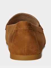 Lauren Ralph Lauren Averi III Suede Brown Loafer Shoes - Image 4 of 4